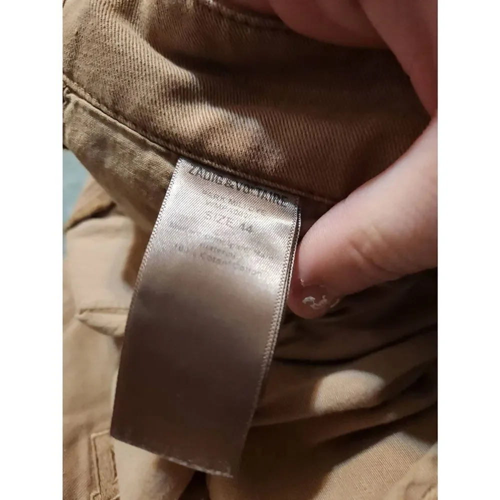 NWT Zadig & Voltaire PARK MILI DYE -beige Trousers sz 44
